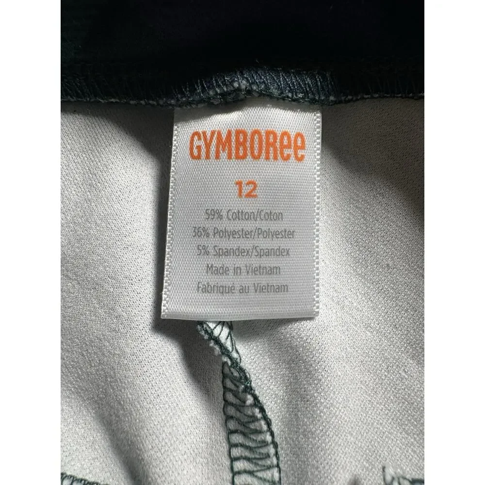 Gymboree Girls Size 12 Green Navy Plaid Pull On Stretch Pants NWOT